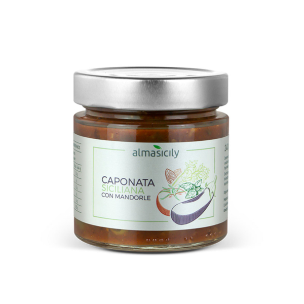 barattolo caponata siciliana 240gr