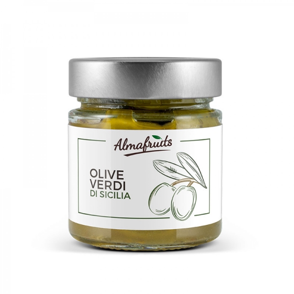 Barattolo di olive verdi 240 gr