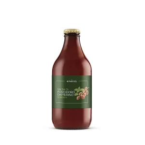 bottiglietta di salsa di pomodoro datterino siciliano
