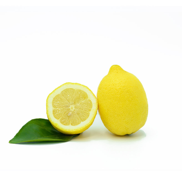 limoni siciliani con foglia