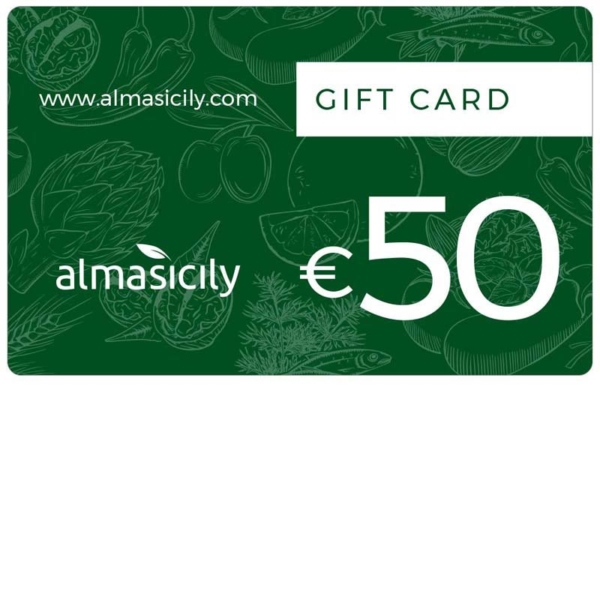 gift card prodotti siciliani 50 euro
